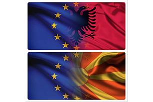 Albania and North Macedonia