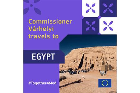 Commissioner Várhelyi travels to Egypt