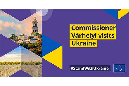 Commissioner Várhelyi in Ukraine to discuss EU support and reforms