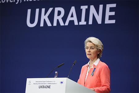 Opening remarks by President von der Leyen at the International Expert Conference on the Recovery, Reconstruction and Modernisation of Ukraine