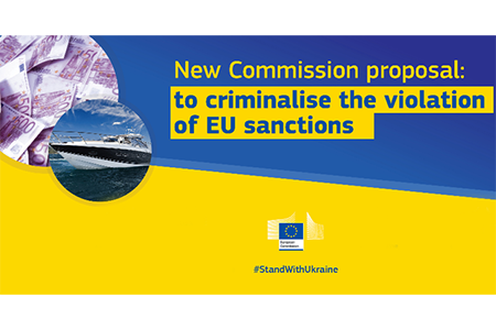 Commission proposes to criminalise the violation of EU sanctions