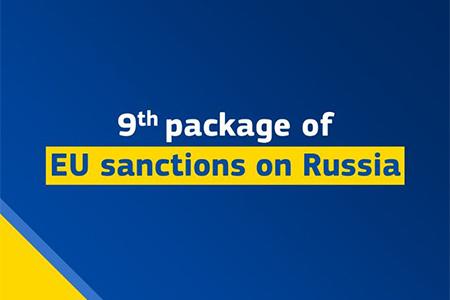 Ukraine: EU agrees ninth package of sanctions against Russia