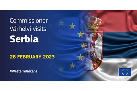 Commissioner Várhelyi in Serbia to attend a ceremony on the Corridor X railway project and to discuss priorities under EU accession negotiations