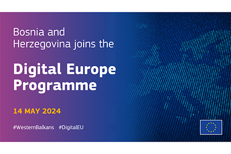 Digital Europe Programme open to Bosnia and Herzegovina