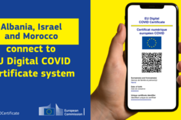 Albania Israel Morocco covid certificate