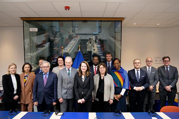 IOM Senior Officials in Brussels for Tenth Strategic Cooperation Meeting on Migration and Displacement